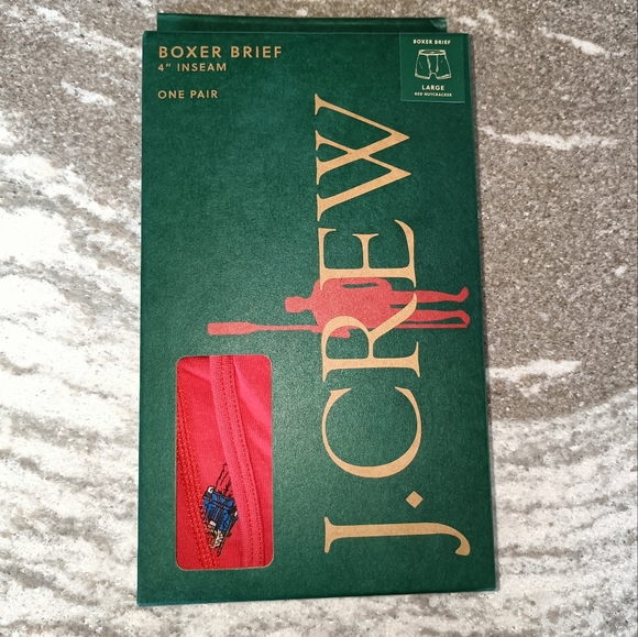 J. Crew Men's Nutcracker Boxer Brief Underwear New Size Large - Picture 4 of 4